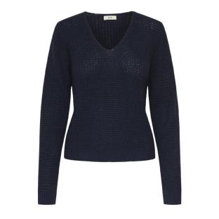 Pull Marine Femme JDY Ellen vue 3