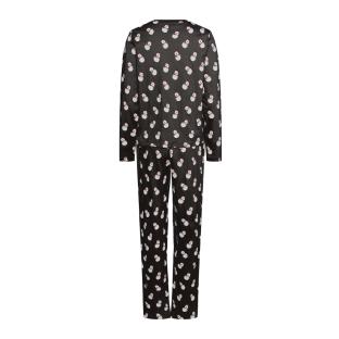 Pyjama Noir Femme Pieces Naya Xmas vue 2