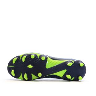 Chaussures de foot Marine/Jaune Enfant Puma Future Match FG vue 5