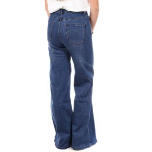 Jean Droit Bleu Femme My Tinas Leg vue 2