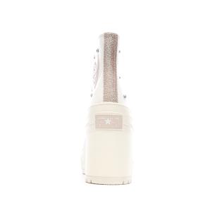 Baskets Blanches Femme Converse Chuck 70 De Luxe vue 3
