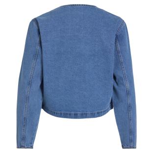 Veste en Jean Bleu Femme Vila Reba vue 0