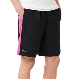 Short Noir Homme Lacoste Print vue 0