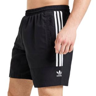 Short de bain Noir Homme Adidas Lockup Swim vue 0