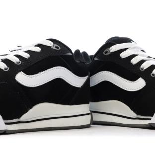 Baskets Noir Mixte Vans Rowley vue 7