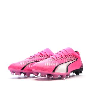 Chaussures de Foot Roses Homme Puma Ultra Match FG/AG vue 6