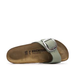 Sandales Vertes Femme Birkenstock Madrid Big vue 0