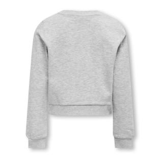 Sweat Gris Fille Kids ONLY Celeste vue 2
