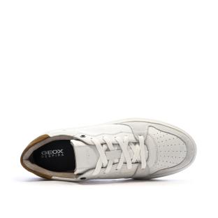 Baskets Blanches Homme Geox Deiven vue 3