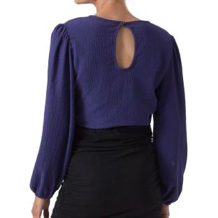 Blouse de Grossesse Marine Femme Mamalicious Aura vue 0