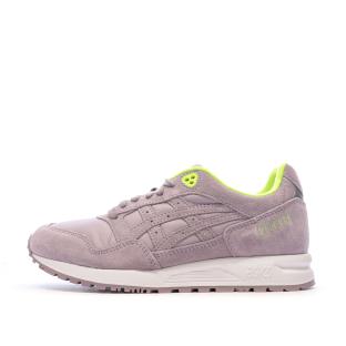 Baskets Roses/Jaunes Femme Asics Gelsaga pas cher