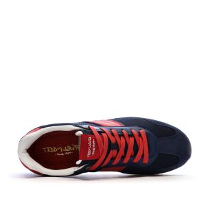 Baskets Marine/Rouge Homme Teddy Smith 120501 vue 0