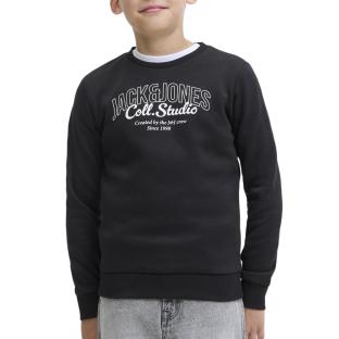 Sweat Noir Homme Jack & Jones Makoto vue 2