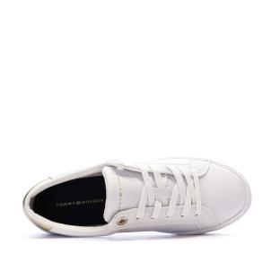 Baskets Blanches/Argent Femme Tommy Hilfiger Sneaker vue 0