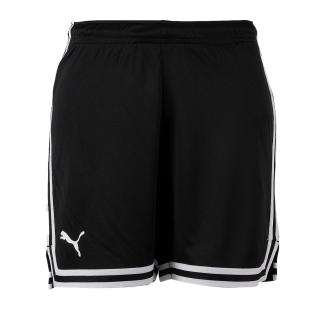 Short de Basketball Noir/Blanc Garçon Puma Hoops Team Game Short vue 0