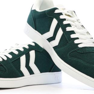Baskets Vertes Homme Hummel Handball Perfekt Cl vue 7