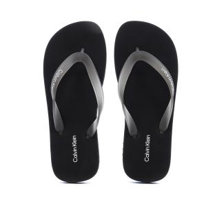 Tongs Noires Homme Calvin Klein Jeans Beach Thong vue 0