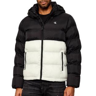 Doudoune Noir/Blanche Homme Calvin Klein Jeans Nylon vue 0