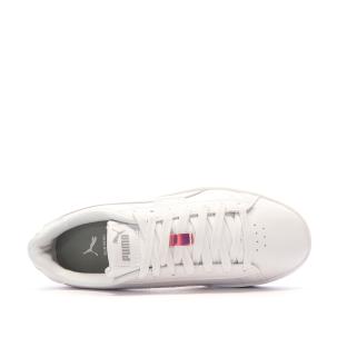 Baskets Blanc/Rose Fille/Femme Puma Jada Holo vue 4