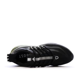 Baskets Noires/Grises Homme Adidas Alphaboost vue 4