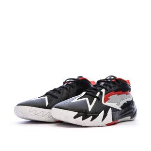 Chaussures de Basketball Noir/Rouge Homme Puma Scoot Zeros City vue 6