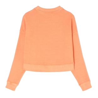 Sweat Orange Fille Le Temps Des Cerises Stephagie vue 0