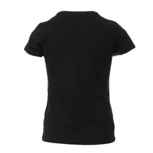 T-shirt Noir Fille Guess 1314 vue 2