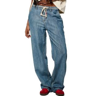 Jean Loose Bleu Femme Kaporal Brina pas cher