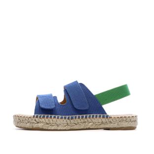 Sandales Bleu/Vertes Fille Pare Gabia Doris vue 0