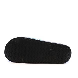 Claquettes Noires/Vertes/Blanches Homme Fila Morro vue 2