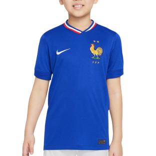 Equipe de France Maillot Réplica Domicile Junior Nike 2024 pas cher