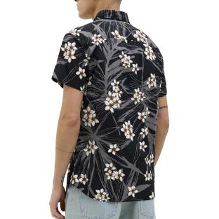 Chemise Noire/Blanc/Orange Homme Jack & Jones Hawaii vue 2