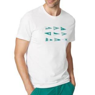 T-shirt Blanc Homme TBS ALBERTEE vue 0