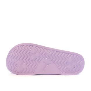 Claquettes Violettes/Blanches/Bleu Homme Puma Leadcat 2.0 384139-01 vue 2
