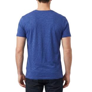 T-shirt Bleu Royale Homme Paname Brothers TAZIO vue 0