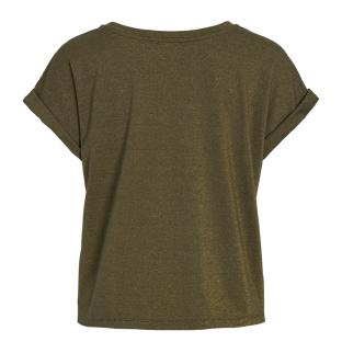T-Shirt Vert Femme Vila Luxi vue 0