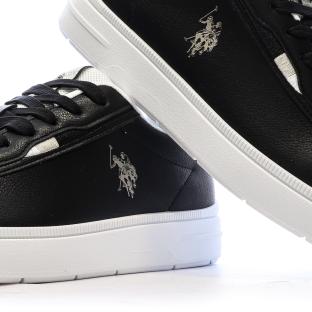 Baskets Noires Femme US Polo ASSN For Everyday vue 0