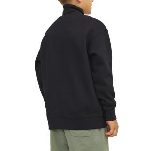 Sweat Noir Garçon Jack & Jones Vesterbro 12242475 vue 2