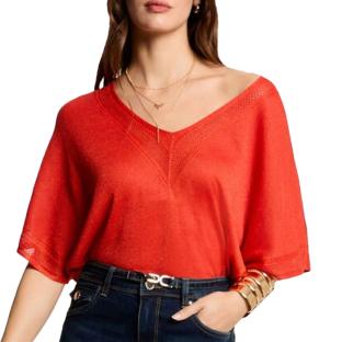 Pull Rouge Femme Morgan MCHRIS pas cher
