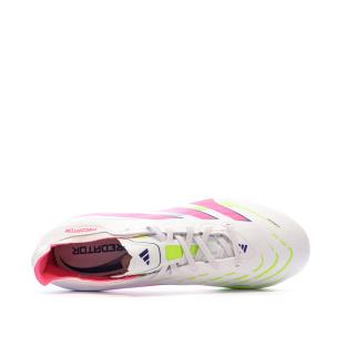 Chaussures de Foot Blanc/Rose Adidas Predator League 2G/3G vue 0
