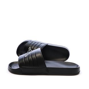 Claquettes Noires Homme Kappa Sarty pas cher