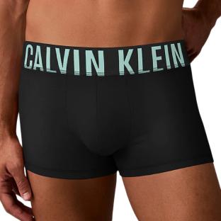 X3 Boxers Noir/Bleu Homme Calvin Klein Jeans Trunk 3 vue 0