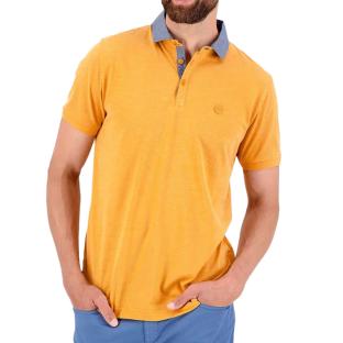 Polo Jaune Homme TBS ARSON pas cher