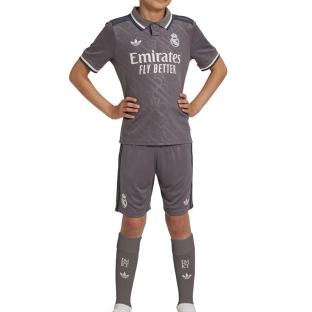 Real Madrid Ensemble Tenue Third Junior Adidas 24/25 pas cher