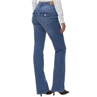 Jean Flare Fit Bleu Femme Vero Moda Flash vue 0