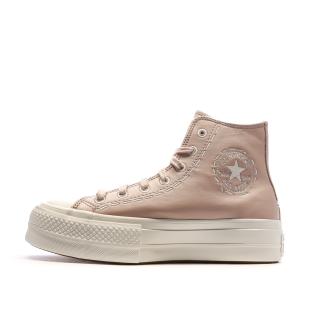 Baskets Roses Femme Converse Chuck Taylor All Star Lift pas cher