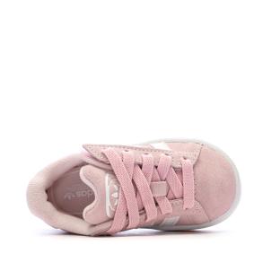 Campus Baskets Roses Clair Fille Adidas vue 0