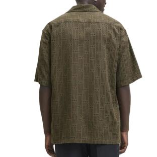 Chemise Kaki Homme Jack & Jones Vincent vue 0
