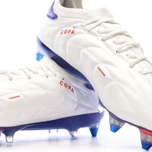 Chaussures de Football Blanc/Bleu Homme Adidas Copa Pure 2 Elite vue 7