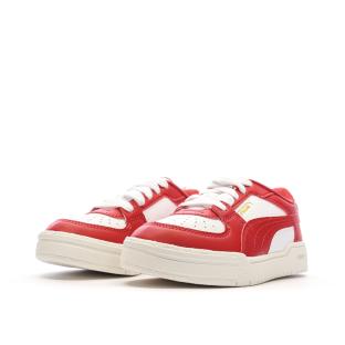 Baskets Rouges/Blanches Junior Puma Ca Pro Classic vue 6